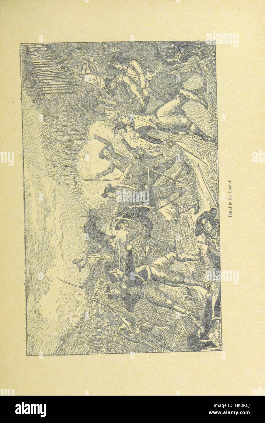A page from 'La Vendeïe militaire,' documenting the military history of ...