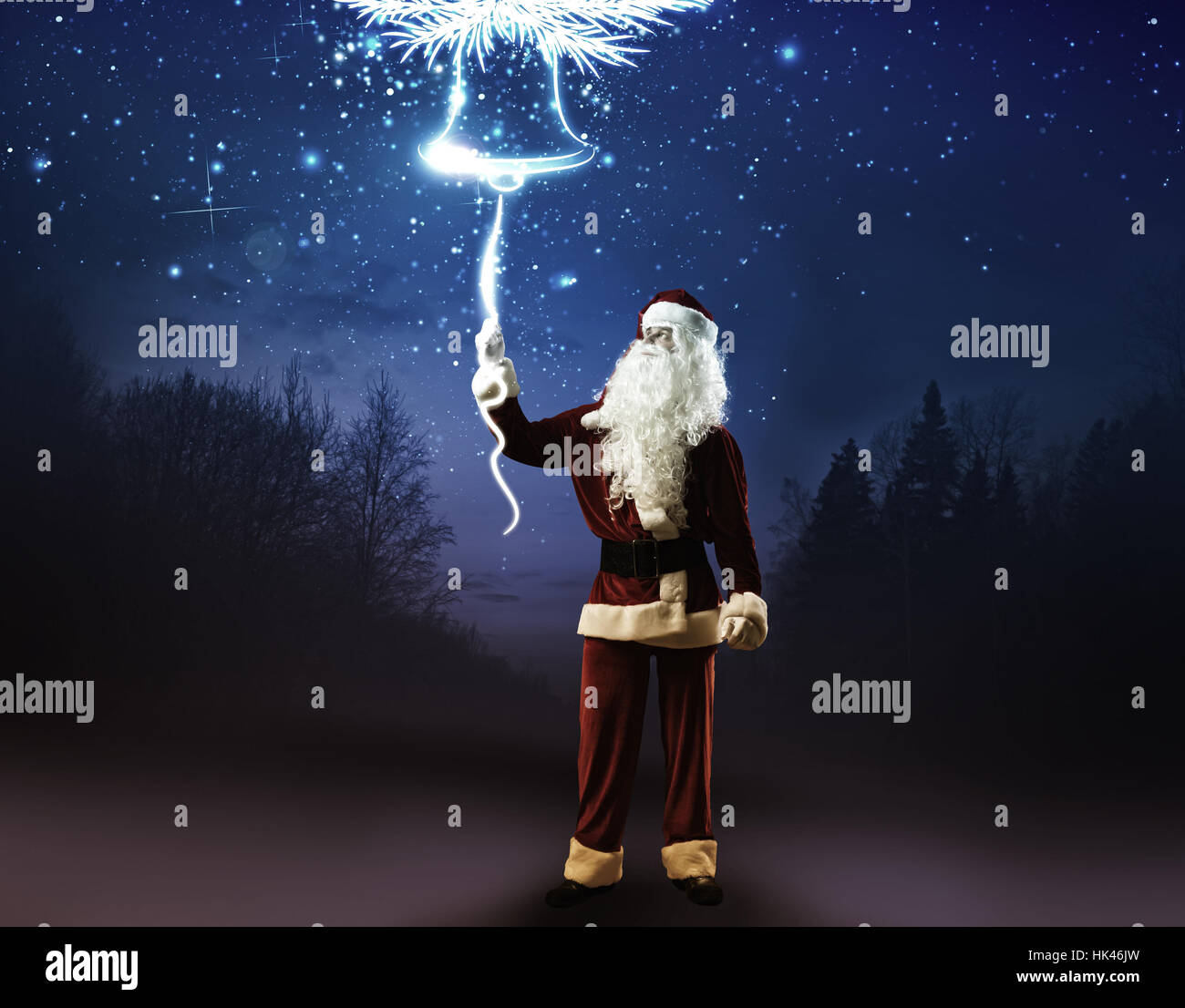 Bell ringing christmas hi-res stock photography and images - Alamy