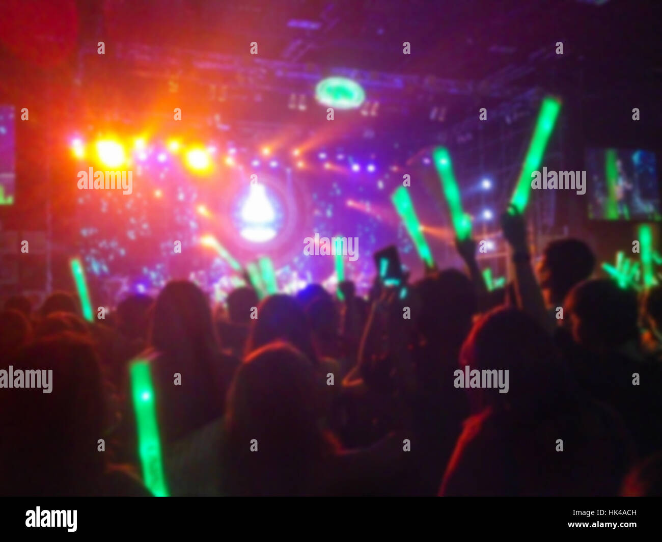 Concert audience stage rock hi-res stock photography and images - Alamy