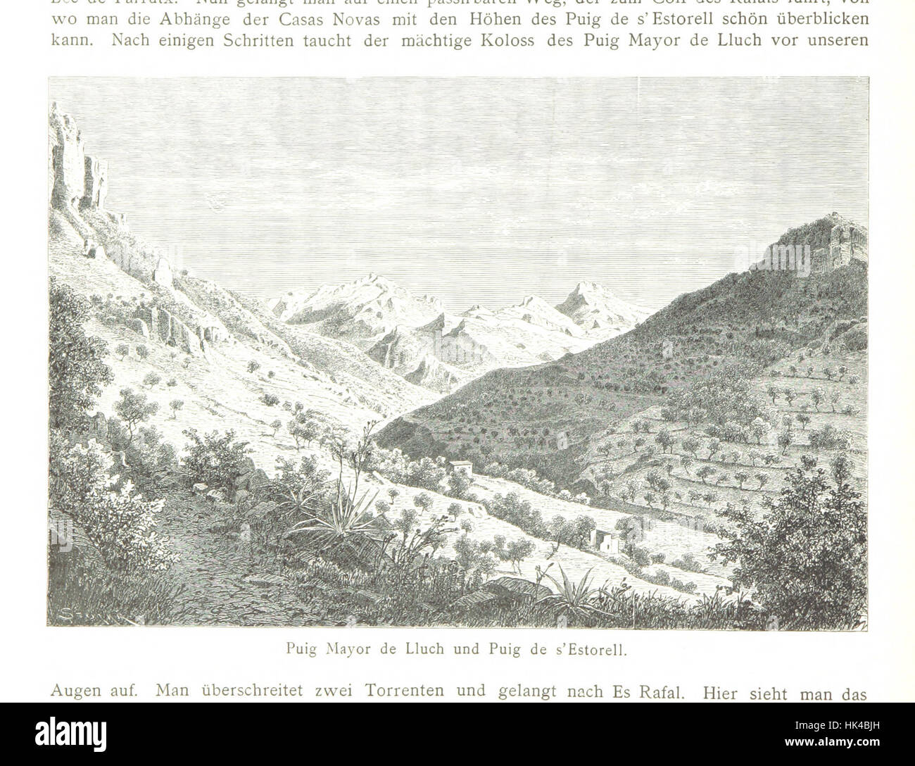 Image from 'Die Balearen geschildert in Wort und Bild,' illustrating ...