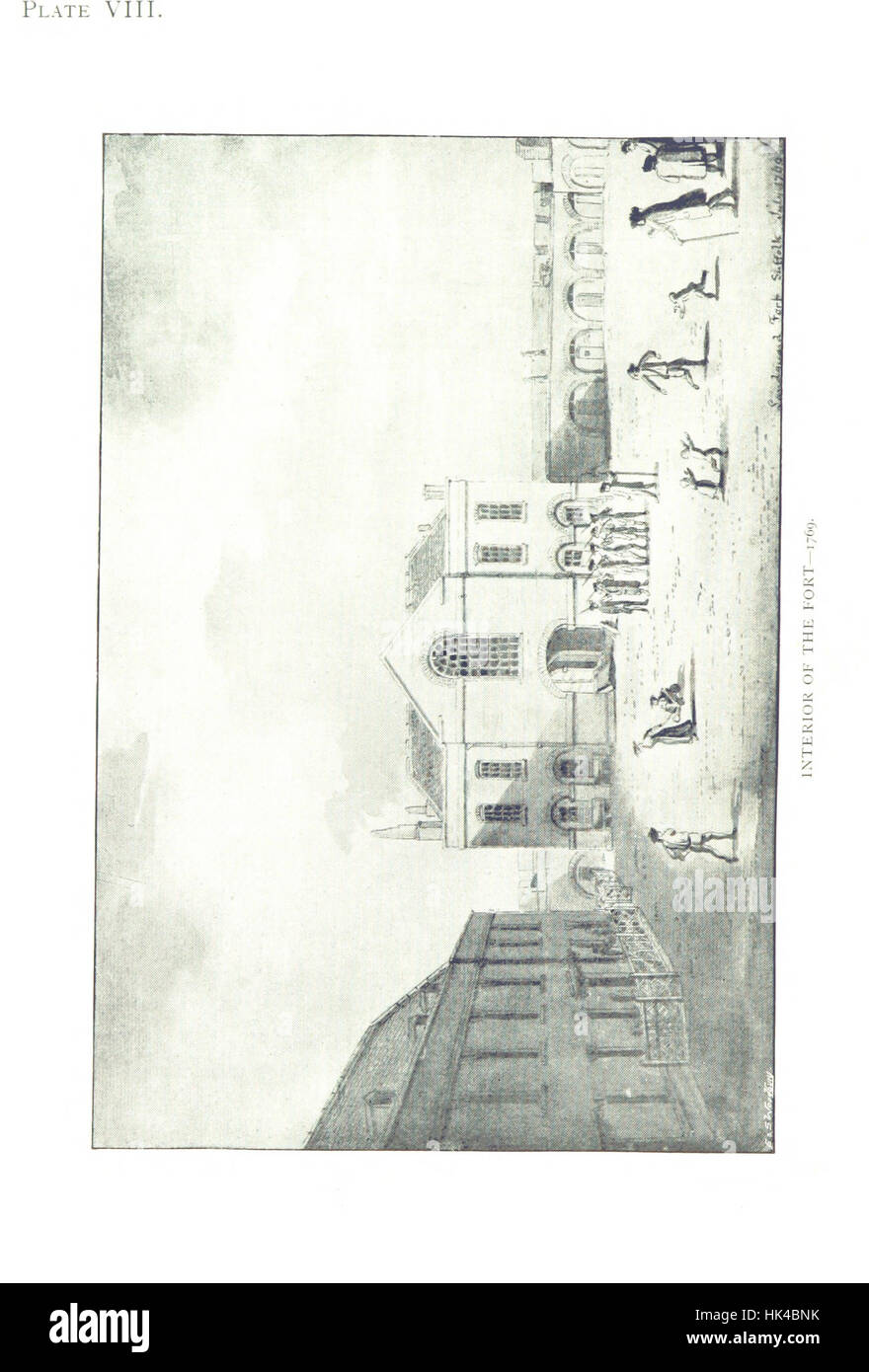 The History of Landguard Fort, in Suffolk Image taken from page 106 of 'The History Stock Photo