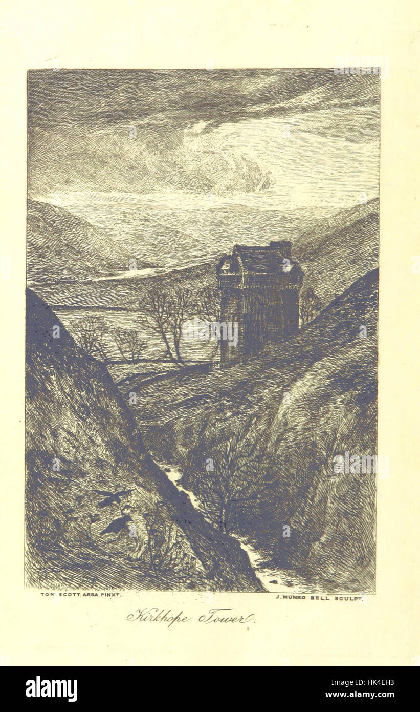 Border Raids and Reivers ... Illustrated by Tom Scott Image taken from page 10 of 'Border Raids Stock Photo