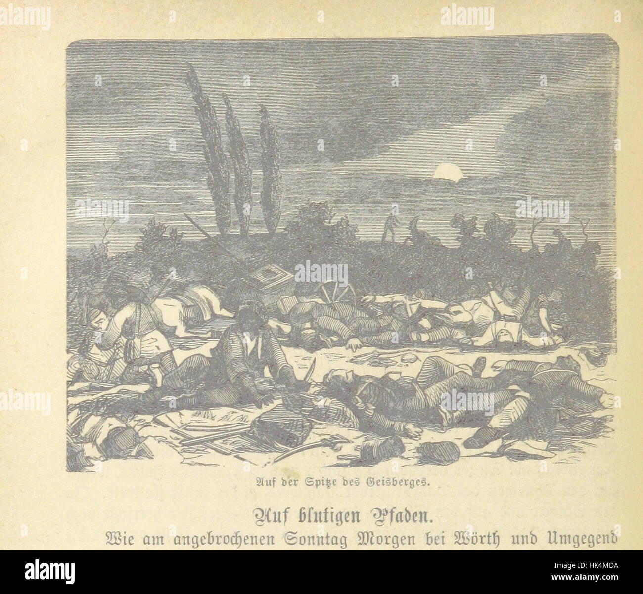 An image from 'Das grosse Jahr 1870,' a German historical book focused ...