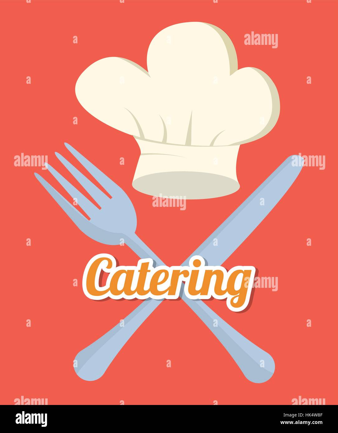 catering related icons emblem vector illustration design Stock Vector ...