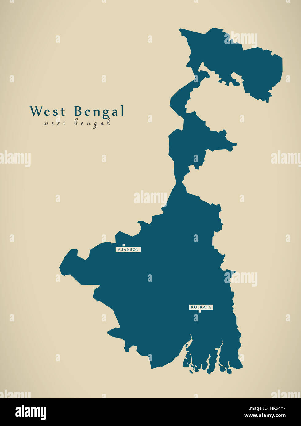 West bengal map hires stock photography and images Alamy