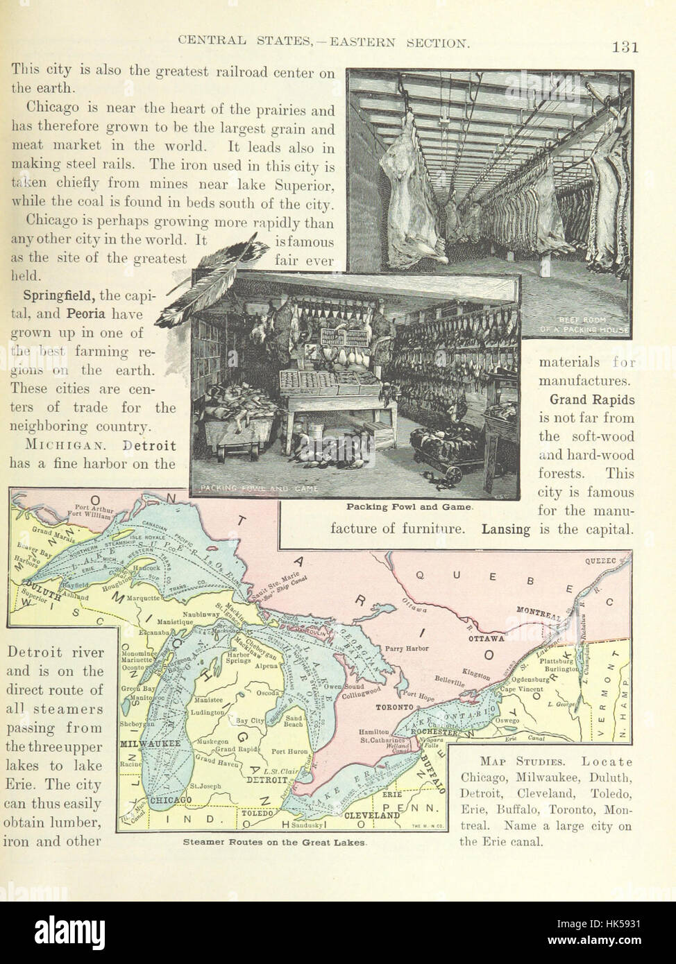 Elements of Geography. [With illustrations.] Image taken from page 143