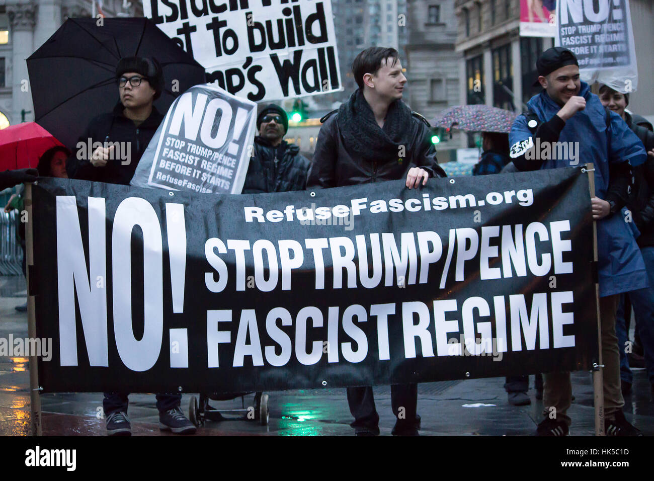 Days Of Rage- Foley Square protests New York City Inauguration Day-New ...