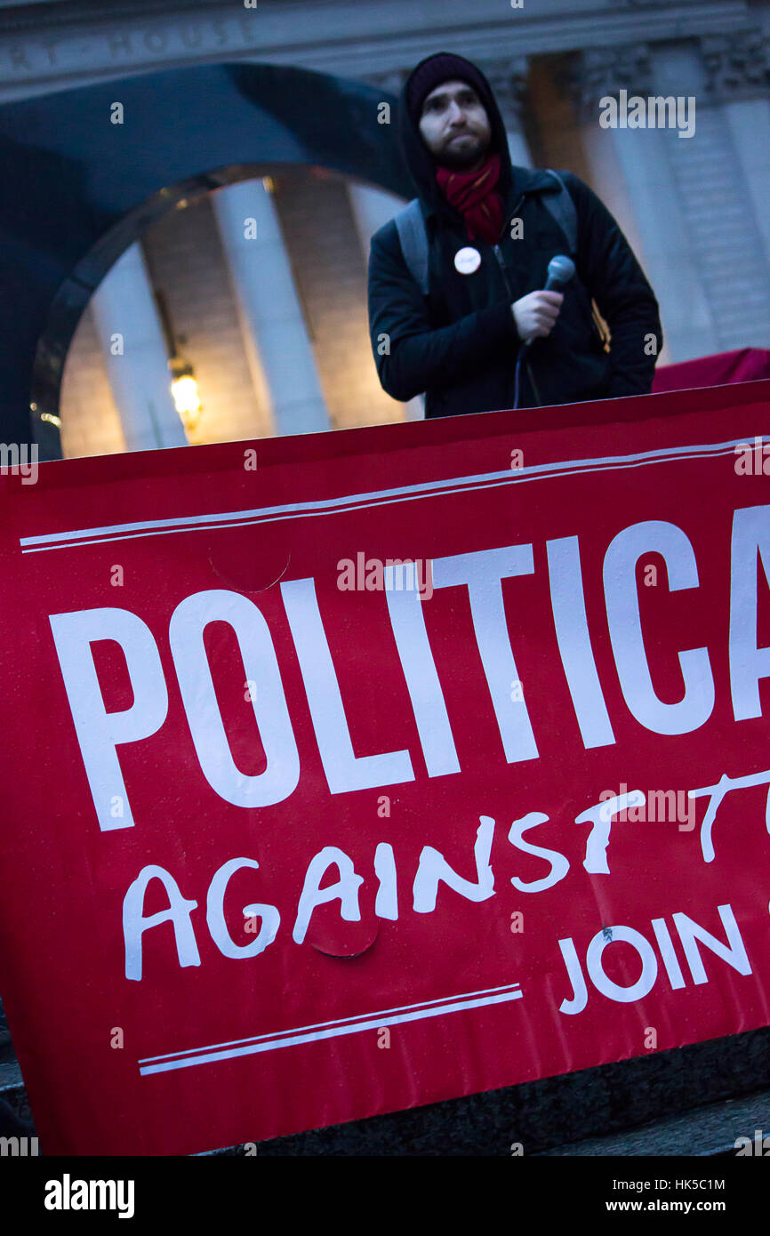 Days Of Rage- Foley Square protests New York City Inauguration Day-New ...