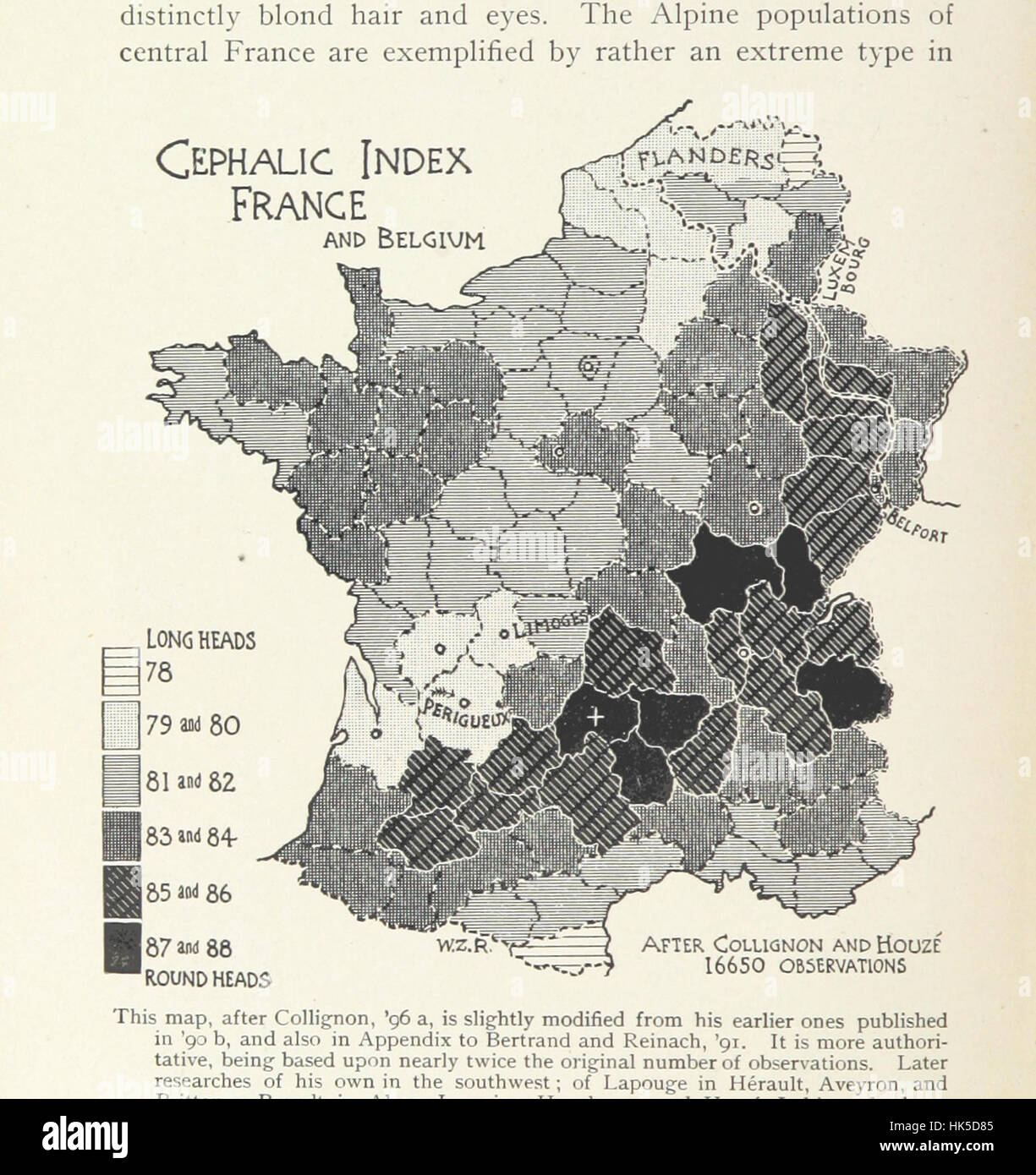 Image from 'The Races of Europe,' a sociological study examining ...