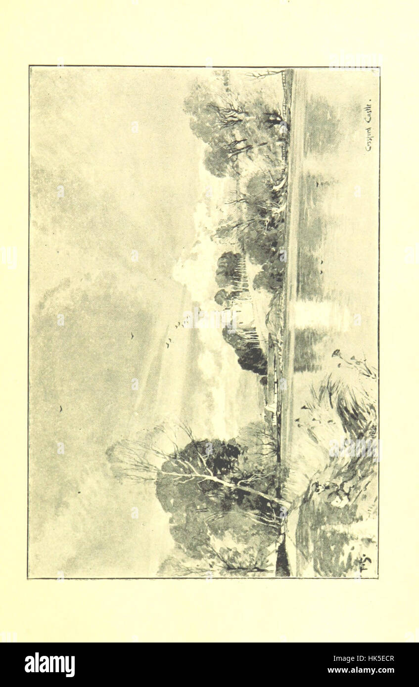 Border Raids and Reivers ... Illustrated by Tom Scott Image taken from page 193 of 'Border Raids Stock Photo