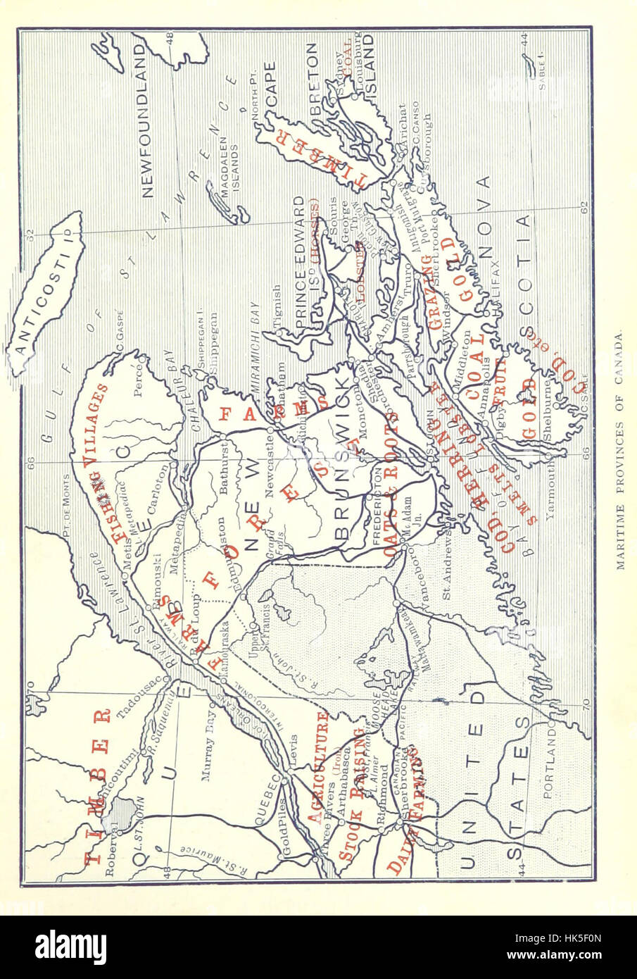 Pitman's Commercial Geography of the World Image taken from page 195 of 'Pitman's Commercial Stock Photo