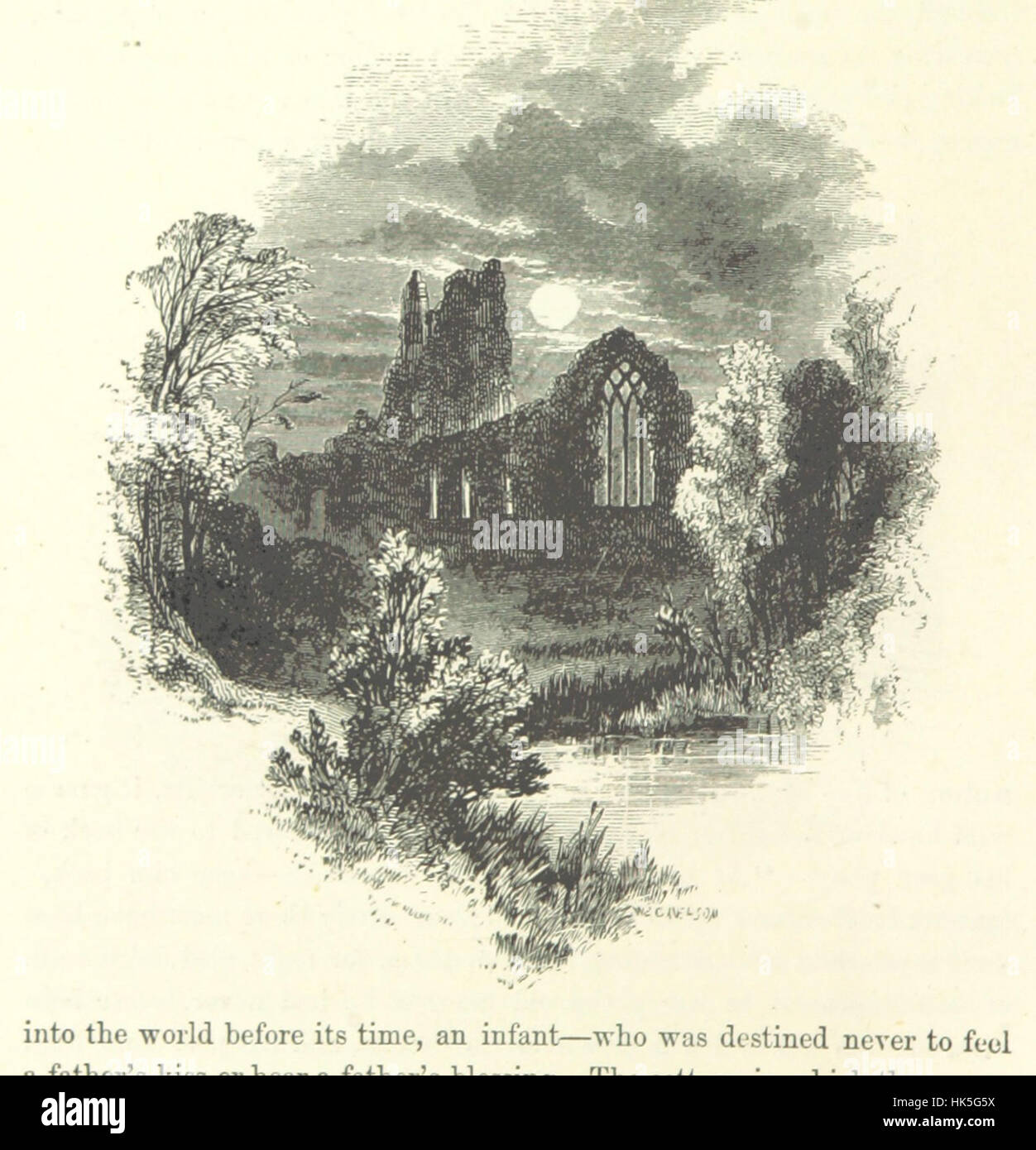 Image taken from page 20 of '[Midsummer Eve: a fairy tale of love.]' Image taken from page 20 of '[Midsummer Stock Photo
