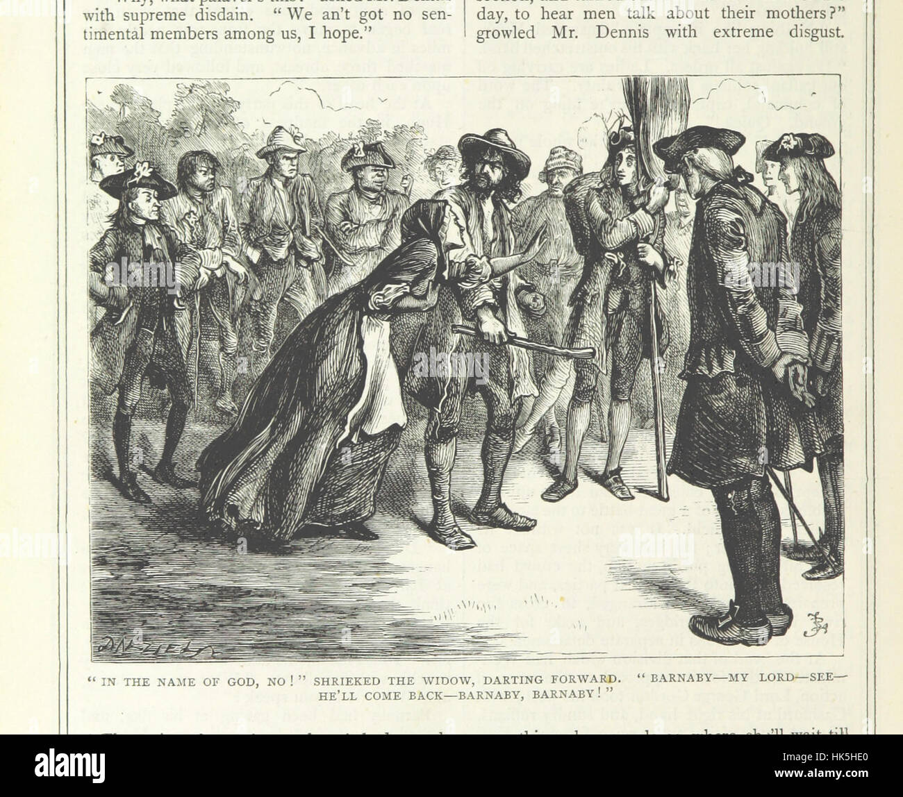 Photograph from 'The Works of Charles Dickens,' showcasing