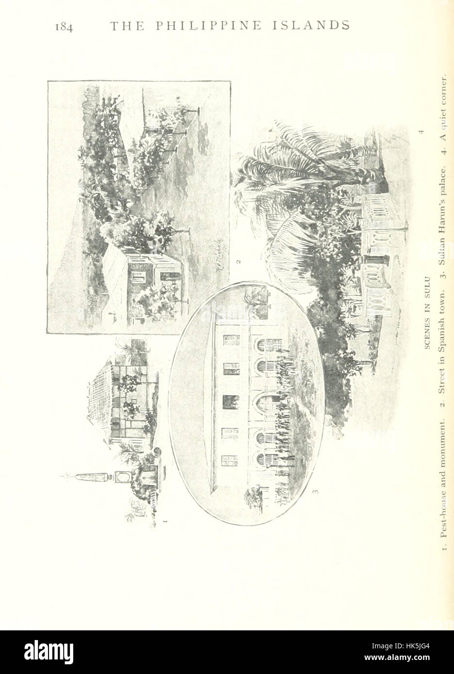 The Philippine Islands and their people: a record of personal observation and experience, with a short summary of the more important facts in the history of the archipelago. [With illustrations.] Image taken from page 210 of 'The Philippine Stock Photo