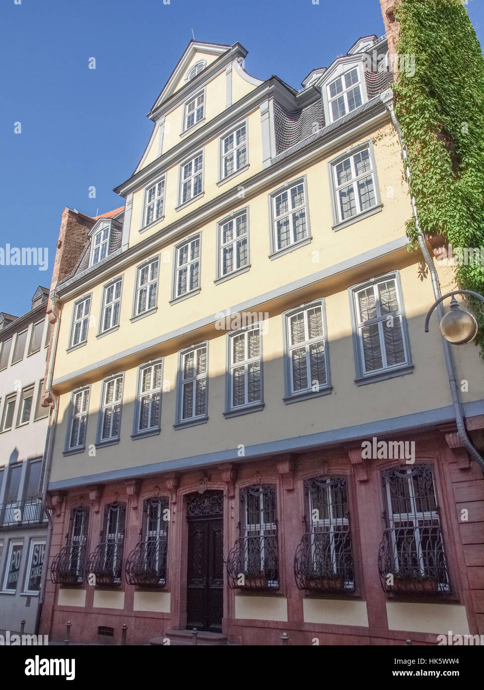 goethe haus,frankfurt Stock Photo - Alamy