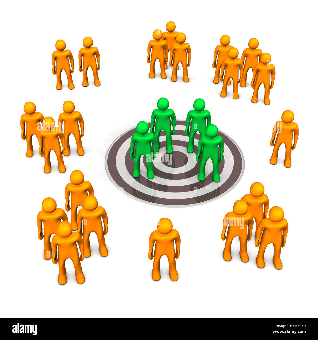 Selling Aim guy, woman, sell, navigation, perspective, prospect, illustration, aim ...