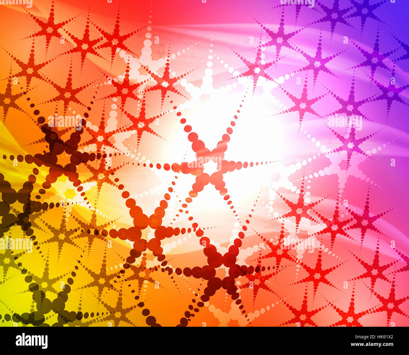 Abstract bright colourful background with spots of light Stock Photo ...