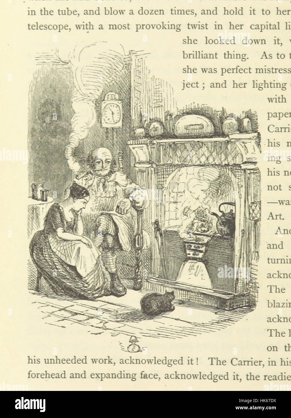 Christmas Books ... With illustrations by Sir Edwin Landseer, R.A., Maclise, R.A., Stanfield, R.A., F. Stone, Doyle, Leech, and Tenniel Image taken from page 230 of 'Christmas Stock Photo