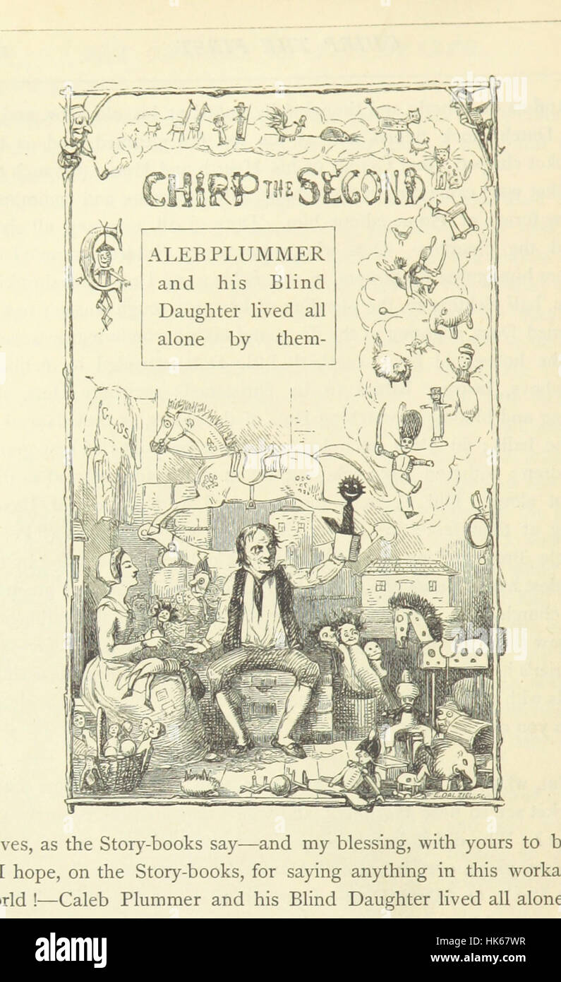 Christmas Books ... With illustrations by Sir Edwin Landseer, R.A., Maclise, R.A., Stanfield, R.A., F. Stone, Doyle, Leech, and Tenniel Image taken from page 232 of 'Christmas Stock Photo