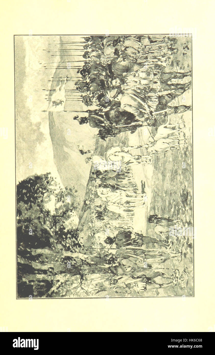 Border Raids and Reivers ... Illustrated by Tom Scott Image taken from page 251 of 'Border Raids Stock Photo