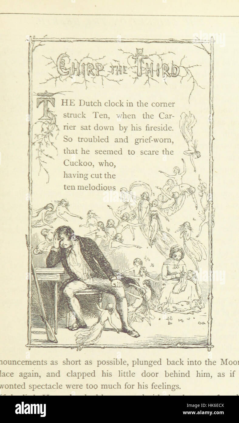 Christmas Books ... With illustrations by Sir Edwin Landseer, R.A., Maclise, R.A., Stanfield, R.A., F. Stone, Doyle, Leech, and Tenniel Image taken from page 263 of 'Christmas Stock Photo