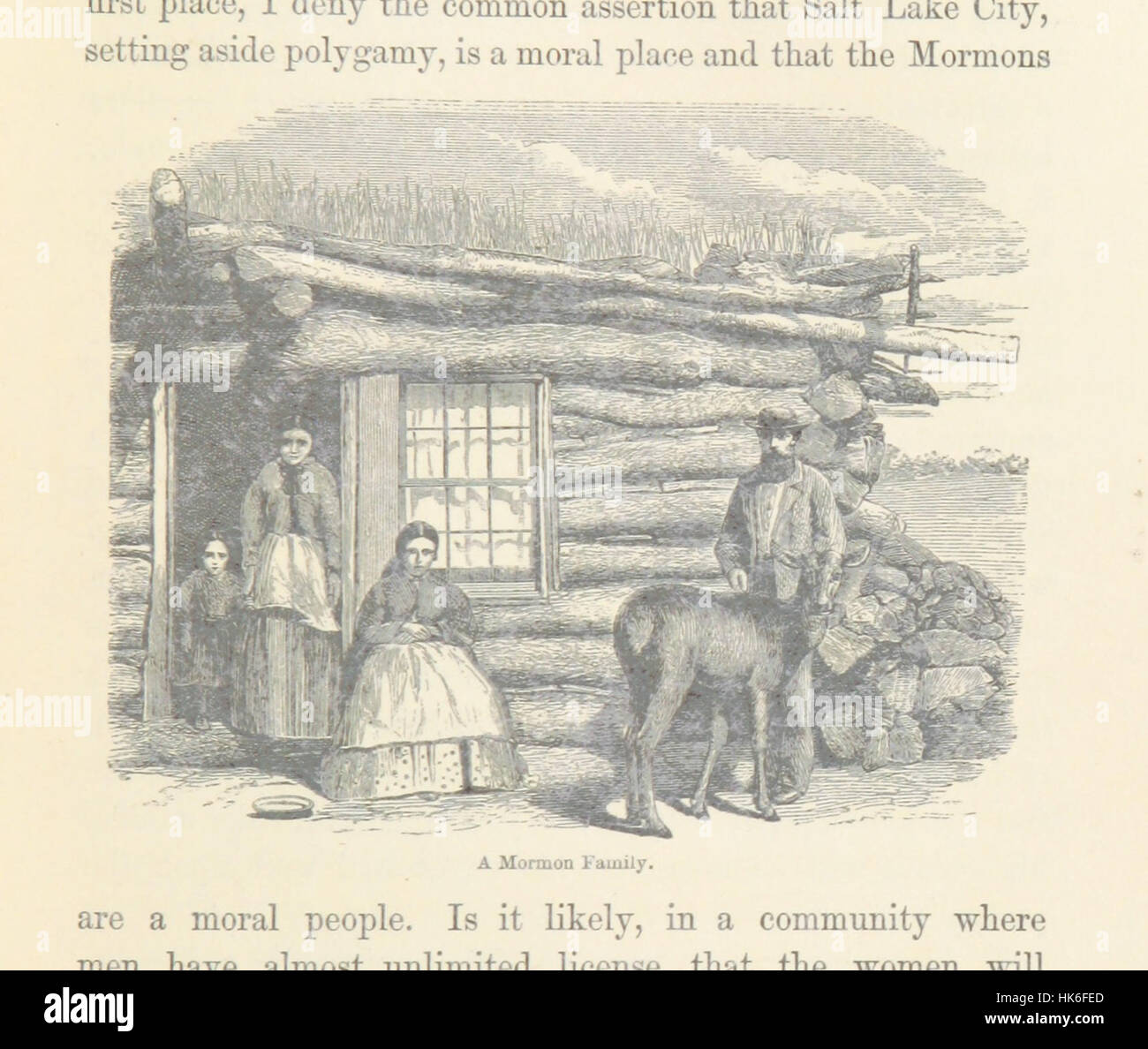 Train In 1867 Image from 'New Tracks in North America,' documenting the survey for a ...