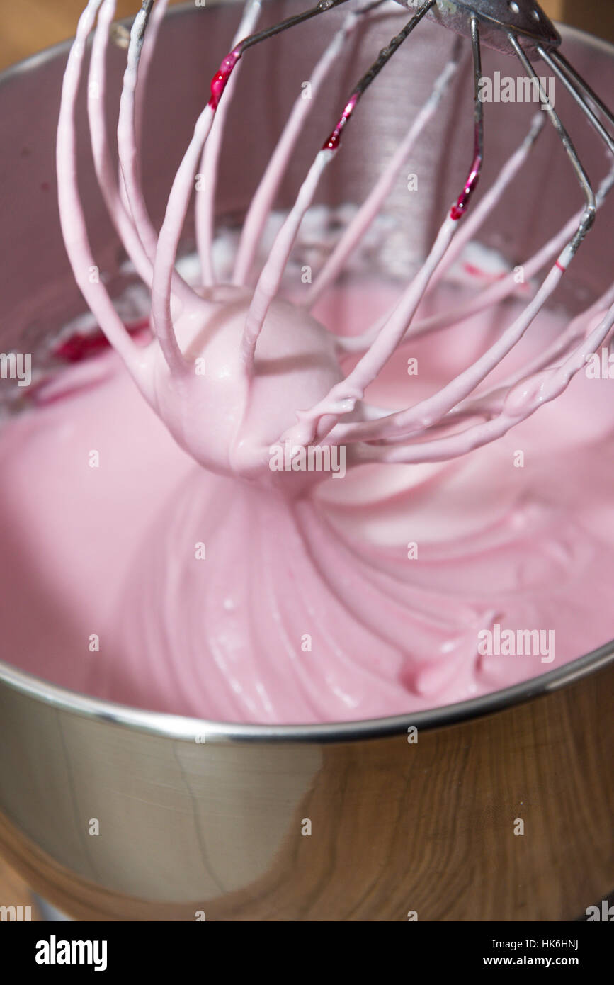 Ingredients to make marshmallow yourself Stock Photo Alamy