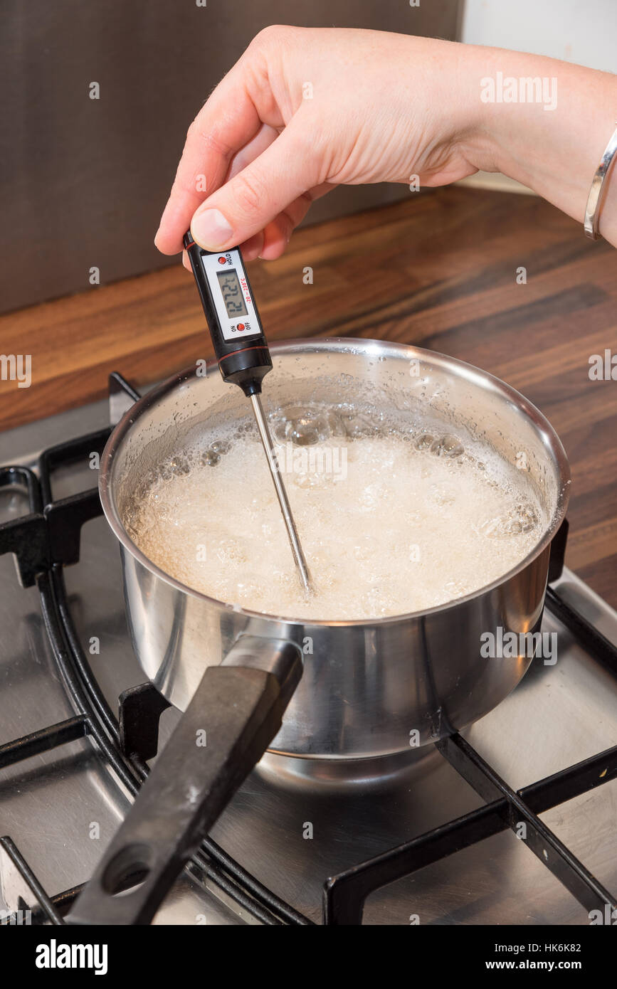 Ingredients to make marshmallow yourself Stock Photo Alamy
