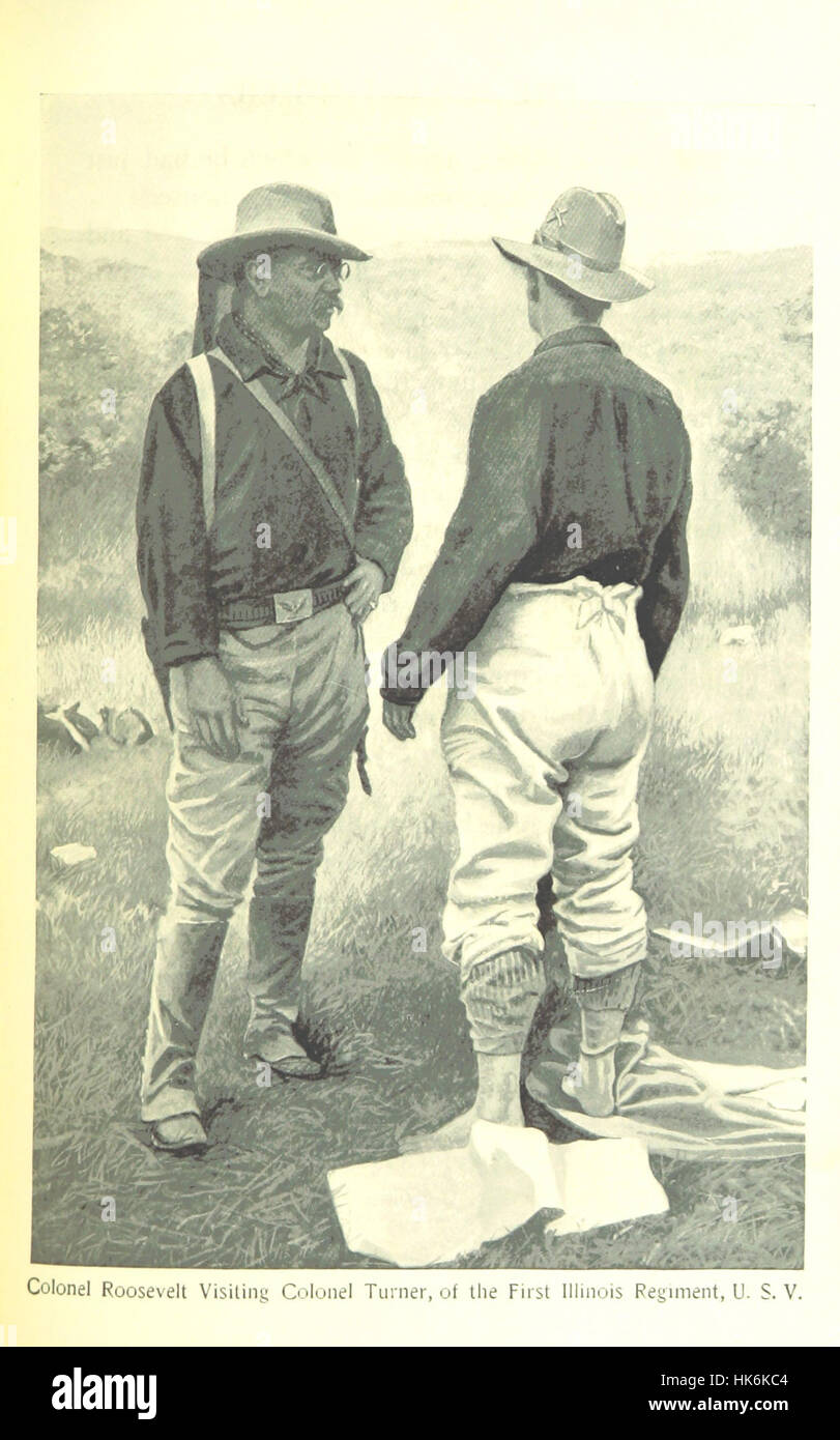 The Rough Riders Primary Source Image taken from page 289 of 'The Rough Riders,' a book detailing the ...