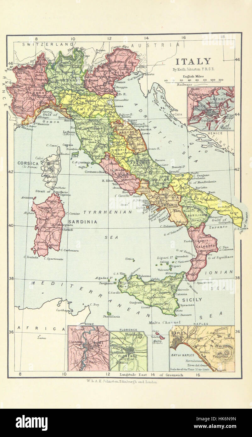 Image taken from page 30 of 'A Pilgrimage to Italy, etc' Image taken from page 30 of 'A Pilgrima Stock Photo