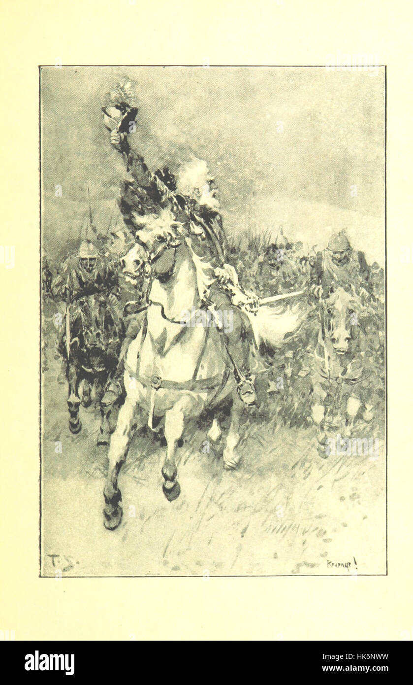 Border Raids and Reivers ... Illustrated by Tom Scott Image taken from page 303 of 'Border Raids Stock Photo