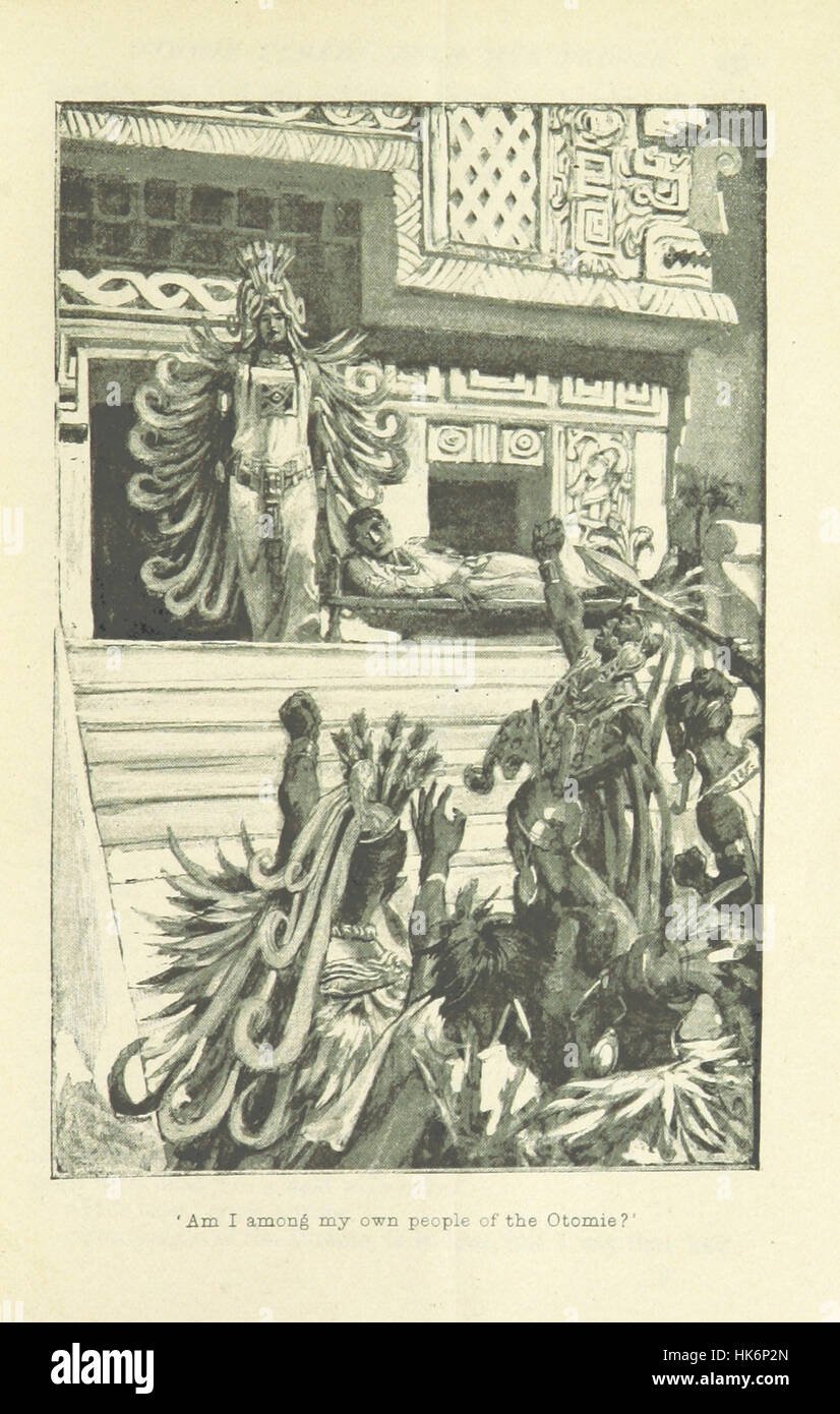 Image from 'Montezuma's Daughter', a novel with illustrations ...