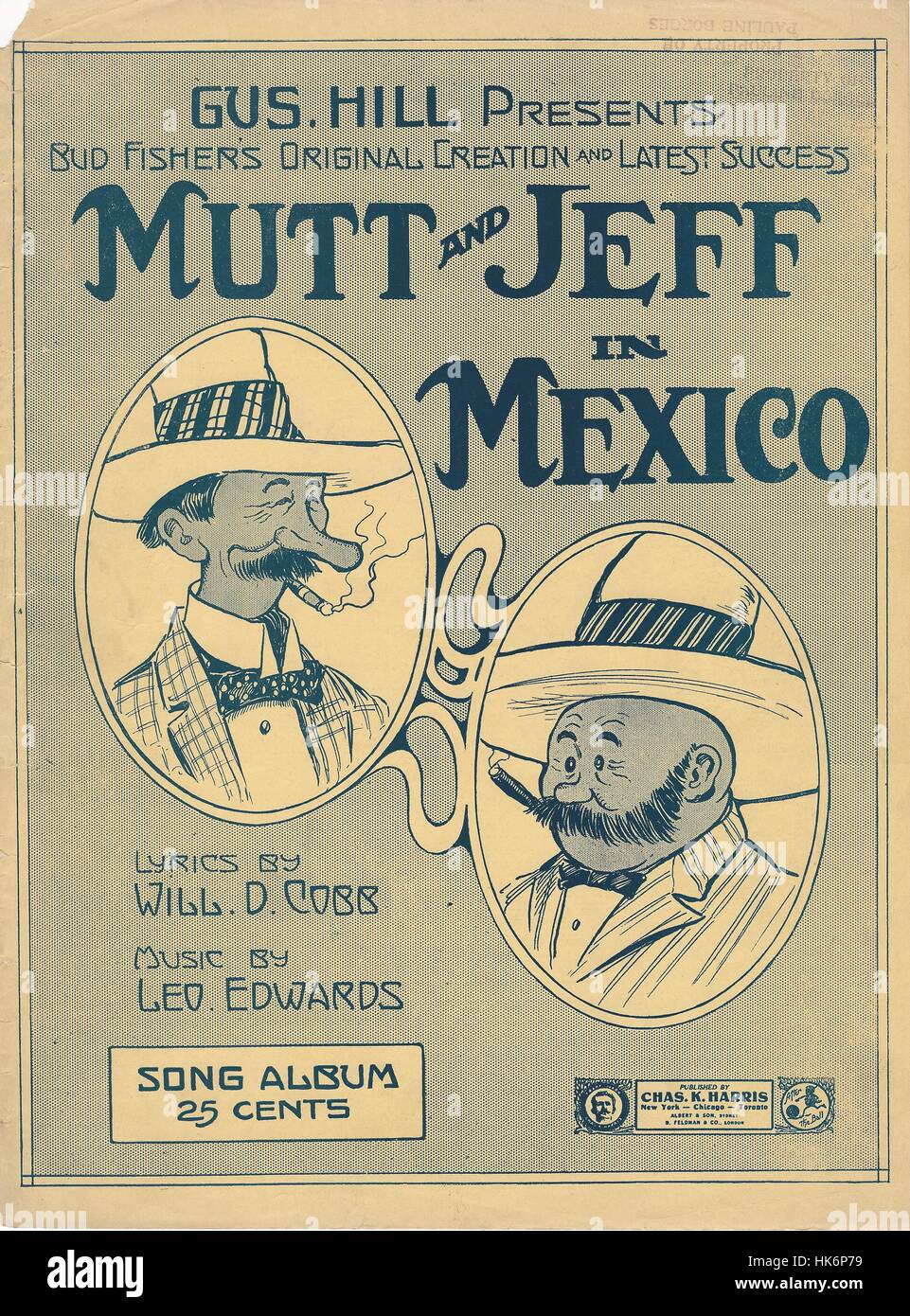 Mutt And Jeff In Mexico 1913 Vaudeville Musical Sheet Music Cover Stock Photo Alamy https www alamy com stock photo mutt and jeff in mexico 1913 vaudeville musical sheet music cover 132300205 html