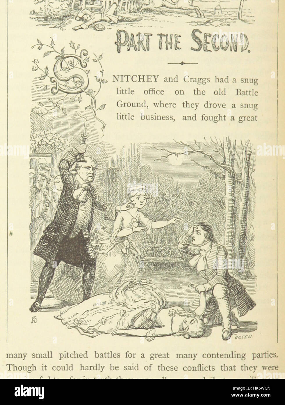 Christmas Books ... With illustrations by Sir Edwin Landseer, R.A., Maclise, R.A., Stanfield, R.A., F. Stone, Doyle, Leech, and Tenniel Image taken from page 324 of 'Christmas Stock Photo