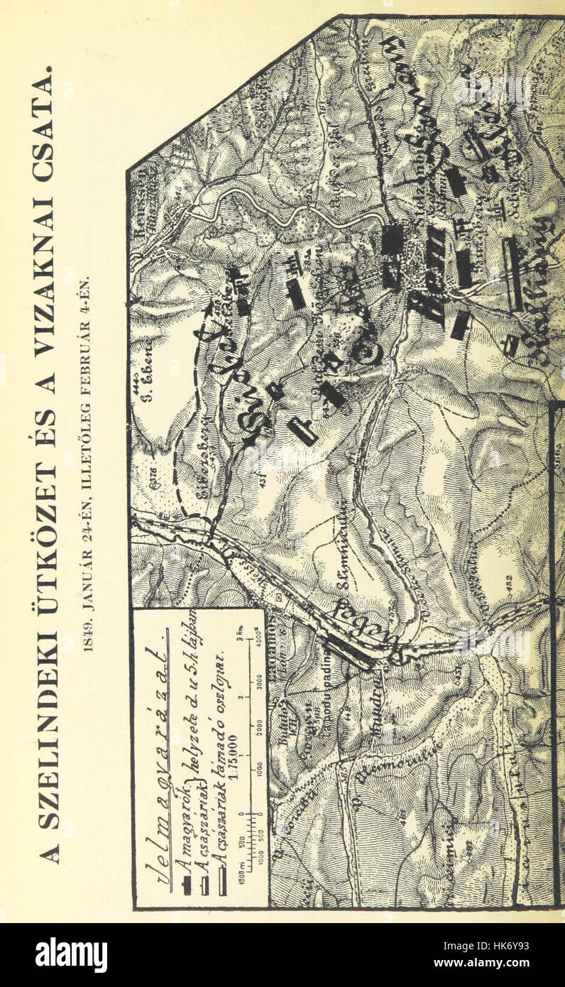 Image taken from page 334 of 'Magyarország 1848/49. évi függetlenségi harczának katonai története. Irta: B. J. [i.e. Breit J.]' Image taken from page 334 of 'Magyarország 184849 évi füg Stock Photo