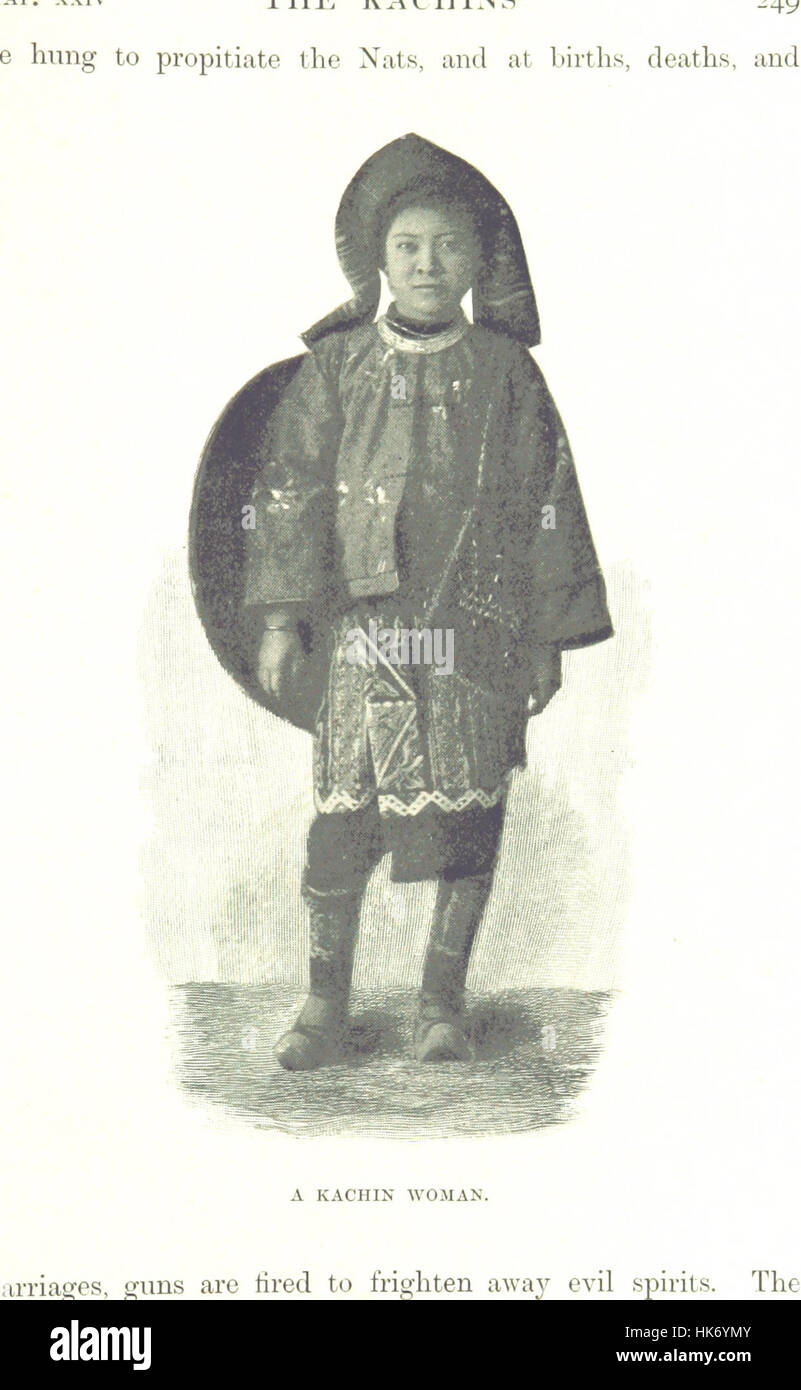 Image taken from page 337 of 'Picturesque Burma, past and present. [With illustrations.]' Image taken from page 337 of 'Picturesque Bur Stock Photo
