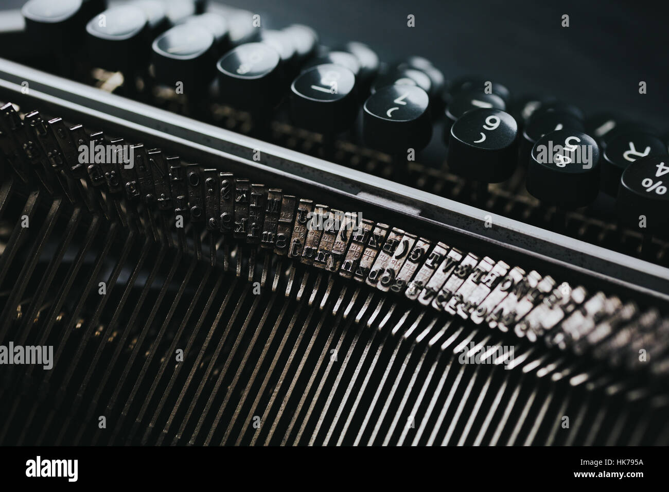 Old typewriter series Stock Photo Alamy