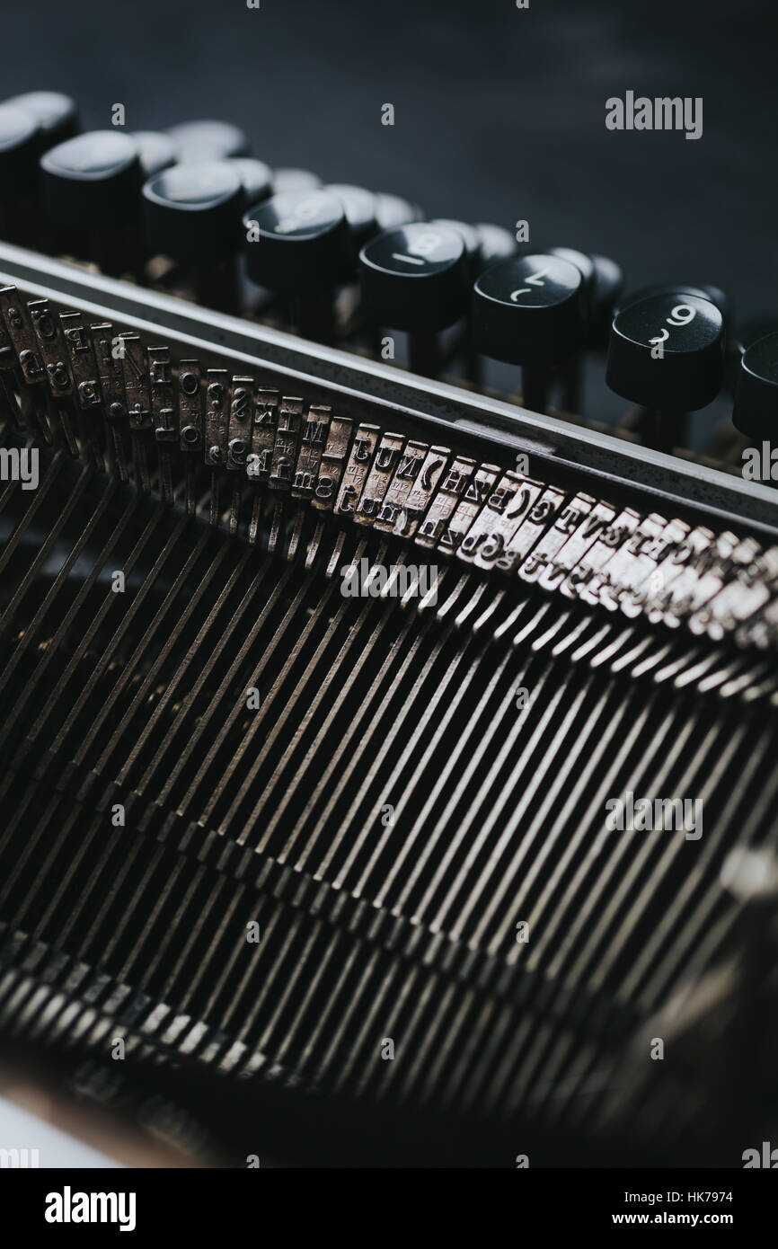 Old typewriter series Stock Photo Alamy