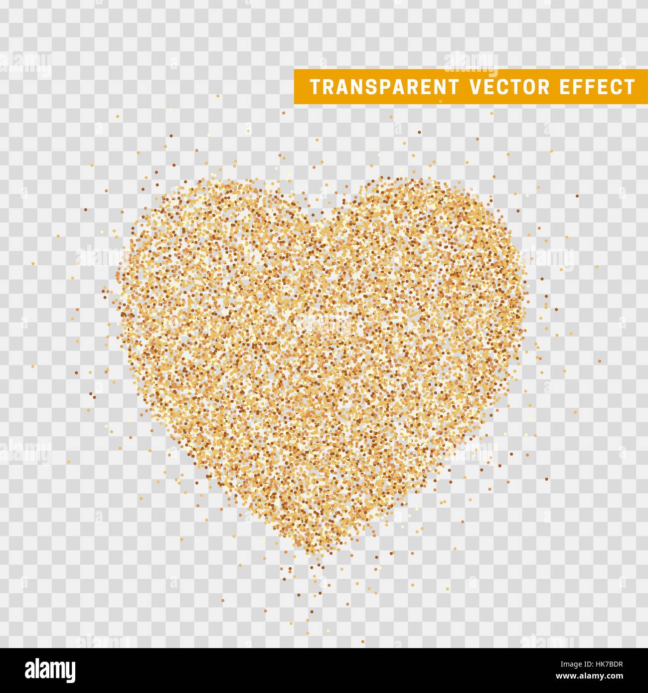 Valentines Day heart isolated, transparent vector effect background ...