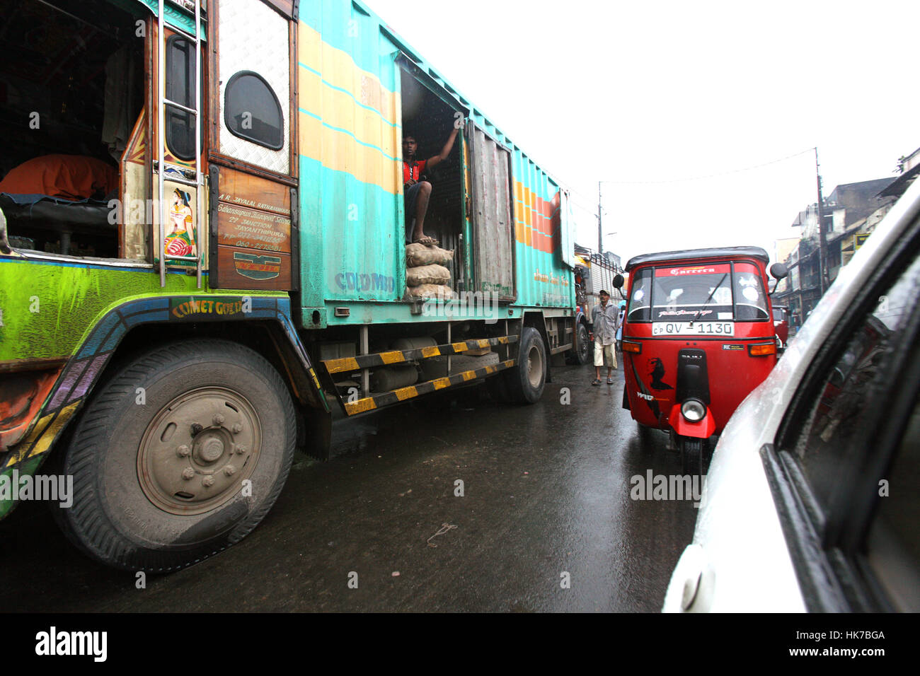 Sri lankan lorry hires stock photography and images Alamy