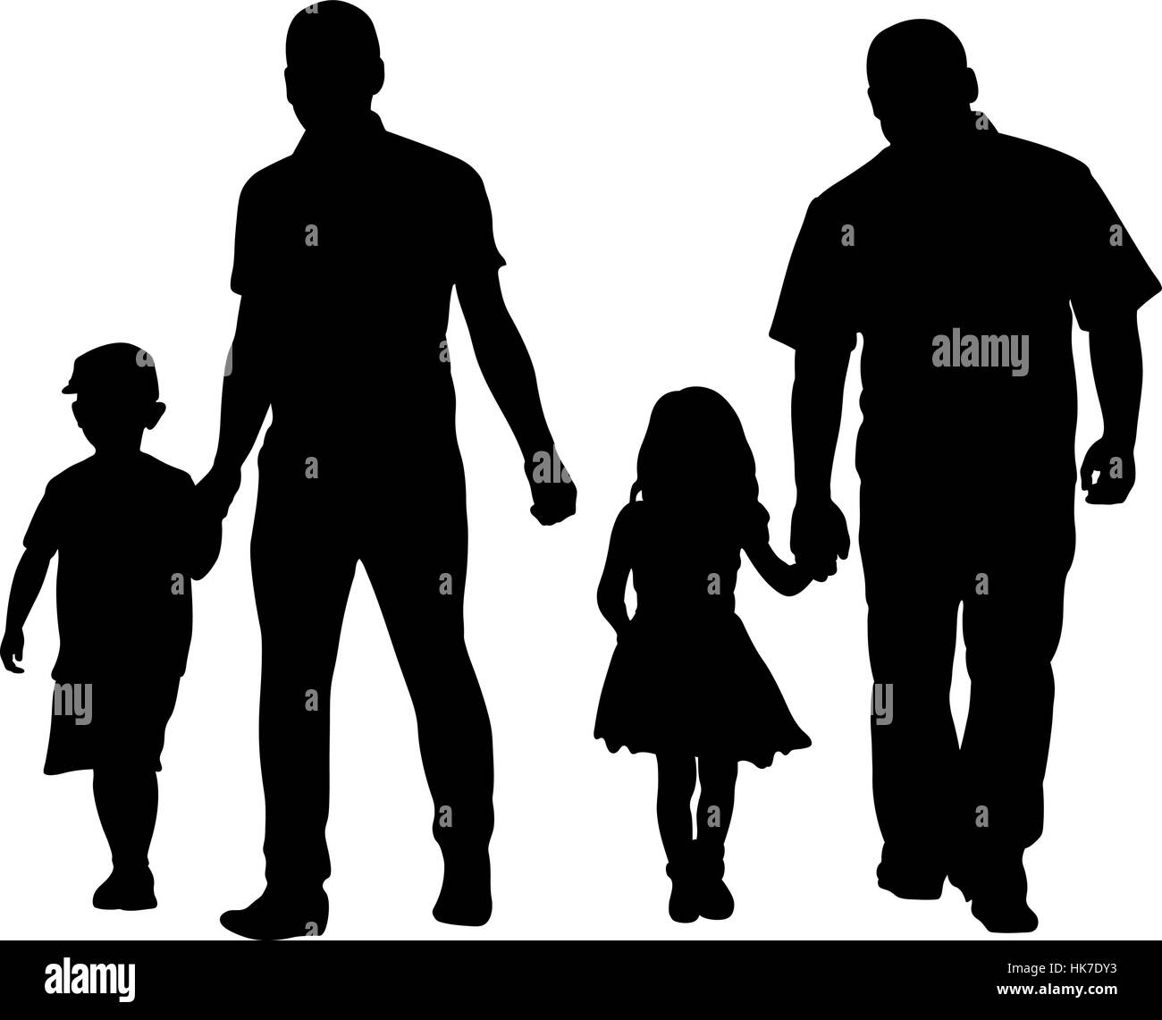 Father son silhouette black and white hi res stock photography and Father son silhouette black and white hi res stock photography and