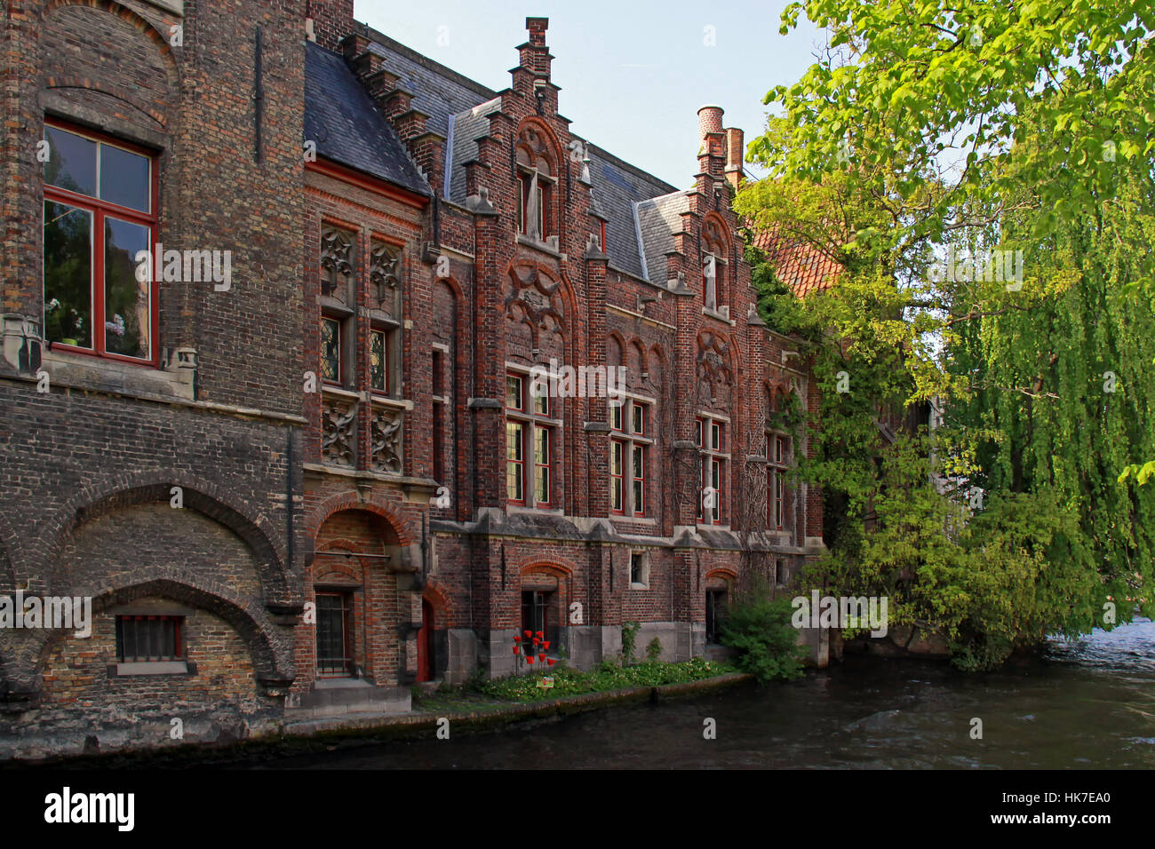 old town, channel, city, flanders, bruges, historical, tourism, old town, Stock Photo