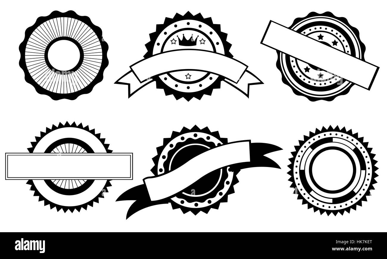 set of different labels isolated Stock Photo Alamy