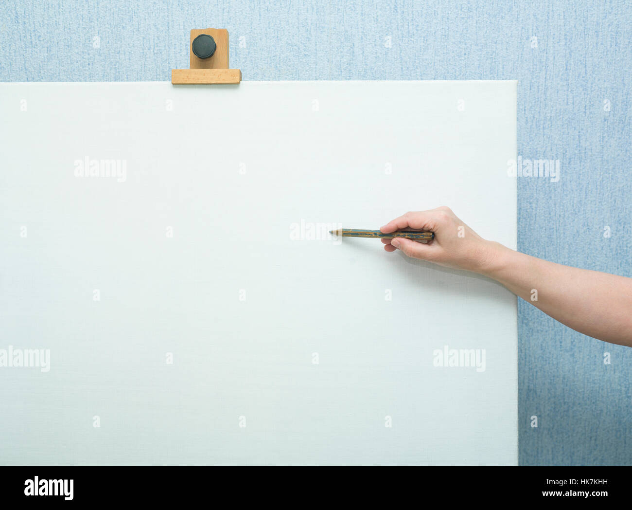 Starting To Draw Stock Photo Alamy