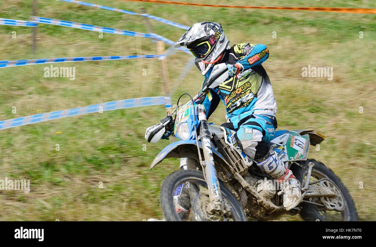 enduro motorbike riding