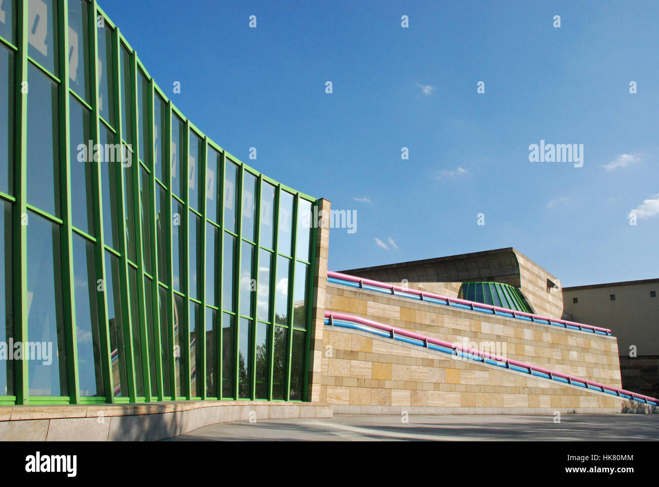 New State Gallery, architekt James Stirling, Stuttgart Baden Wuerttemberg Germany Stock Photo