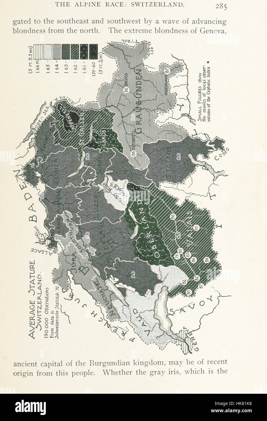 An image from 'The Races of Europe,' a sociological study examining the ...