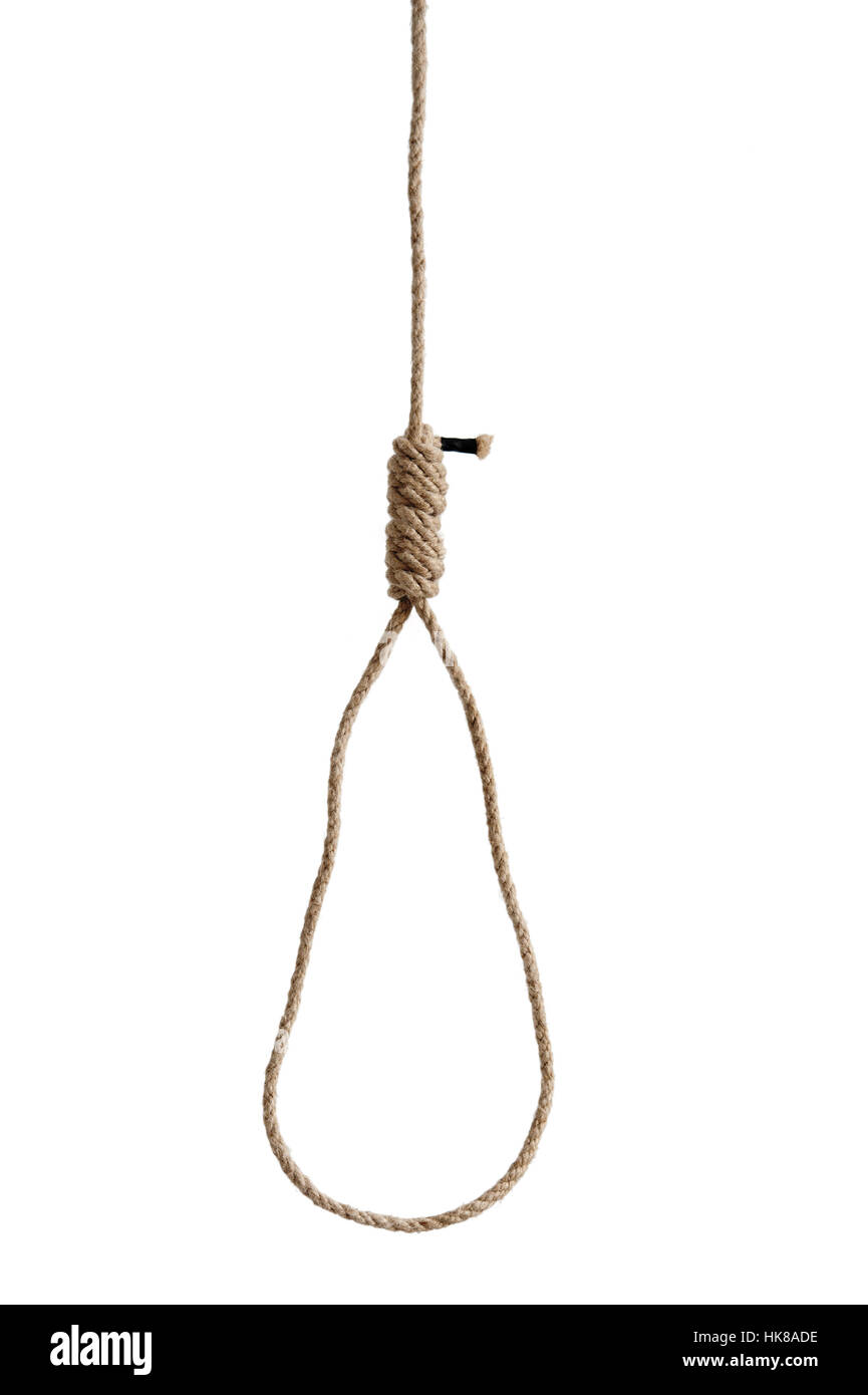 Noose rope hanging hang hi-res stock photography and images - Page