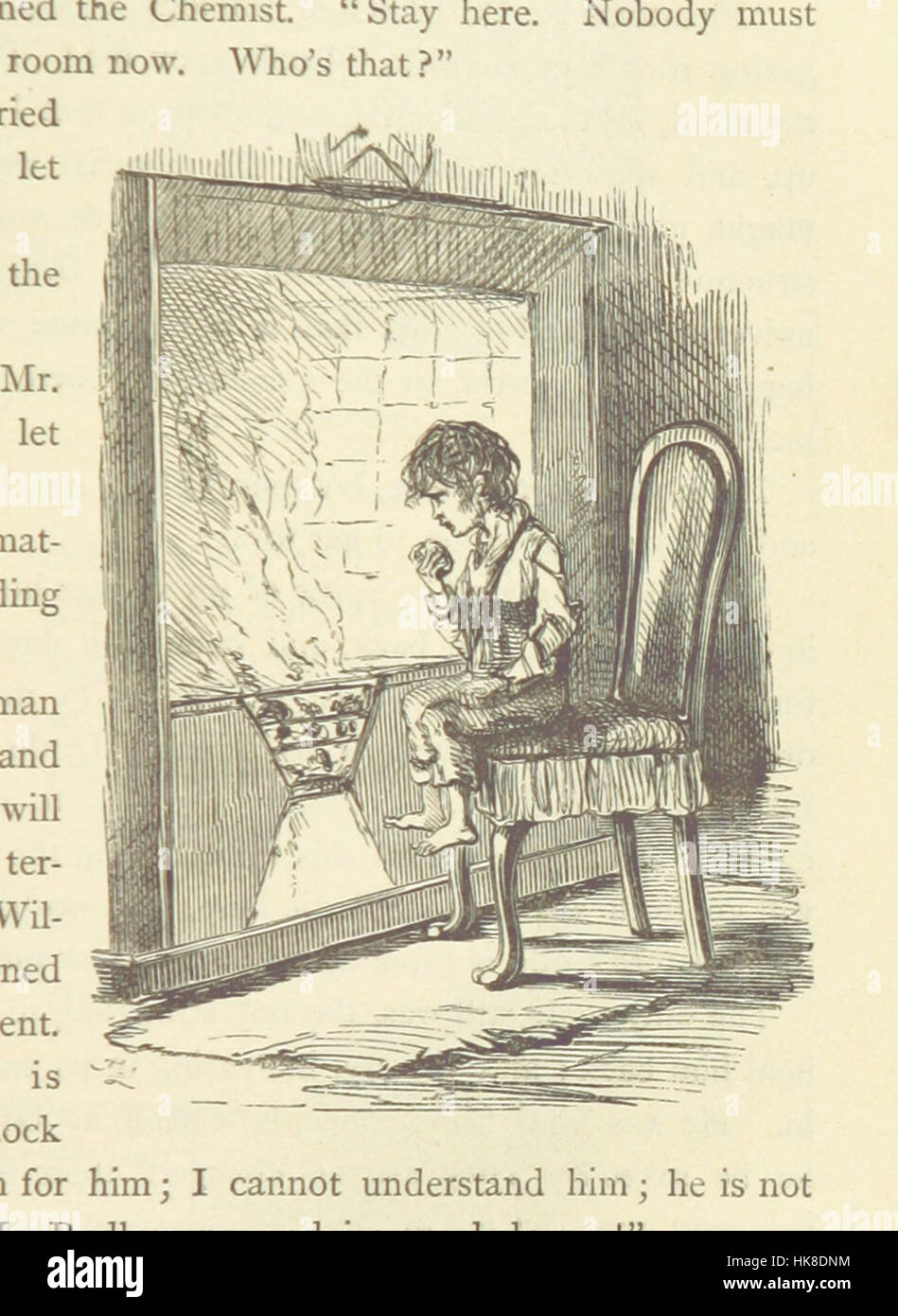 Christmas Books ... With illustrations by Sir Edwin Landseer, R.A., Maclise, R.A., Stanfield, R.A., F. Stone, Doyle, Leech, and Tenniel Image taken from page 459 of 'Christmas Stock Photo