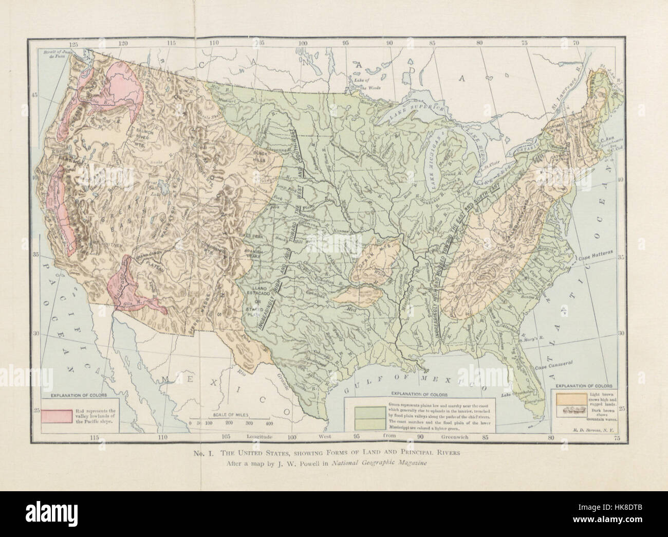 An illustration from 'A Student's History of the United States ...
